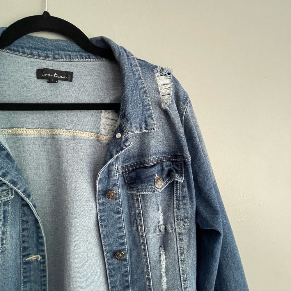 Cardigan, Jean jacket - Picture 3 of 13